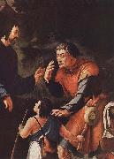 Lucas van Leyden Christ Healing the Blind painting